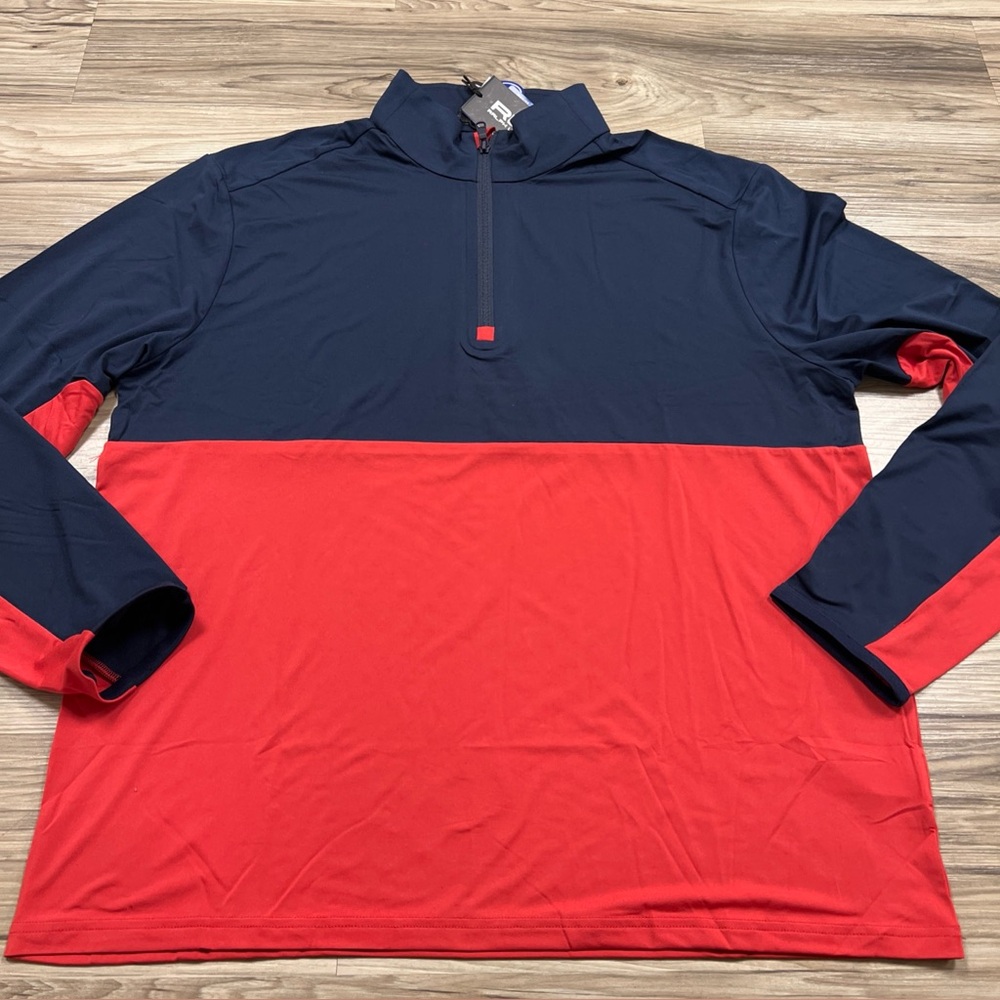RLX Ralph Lauren Quarter Zip Golf Pullover Wicking Sweater Mens Sizes $128 NWT